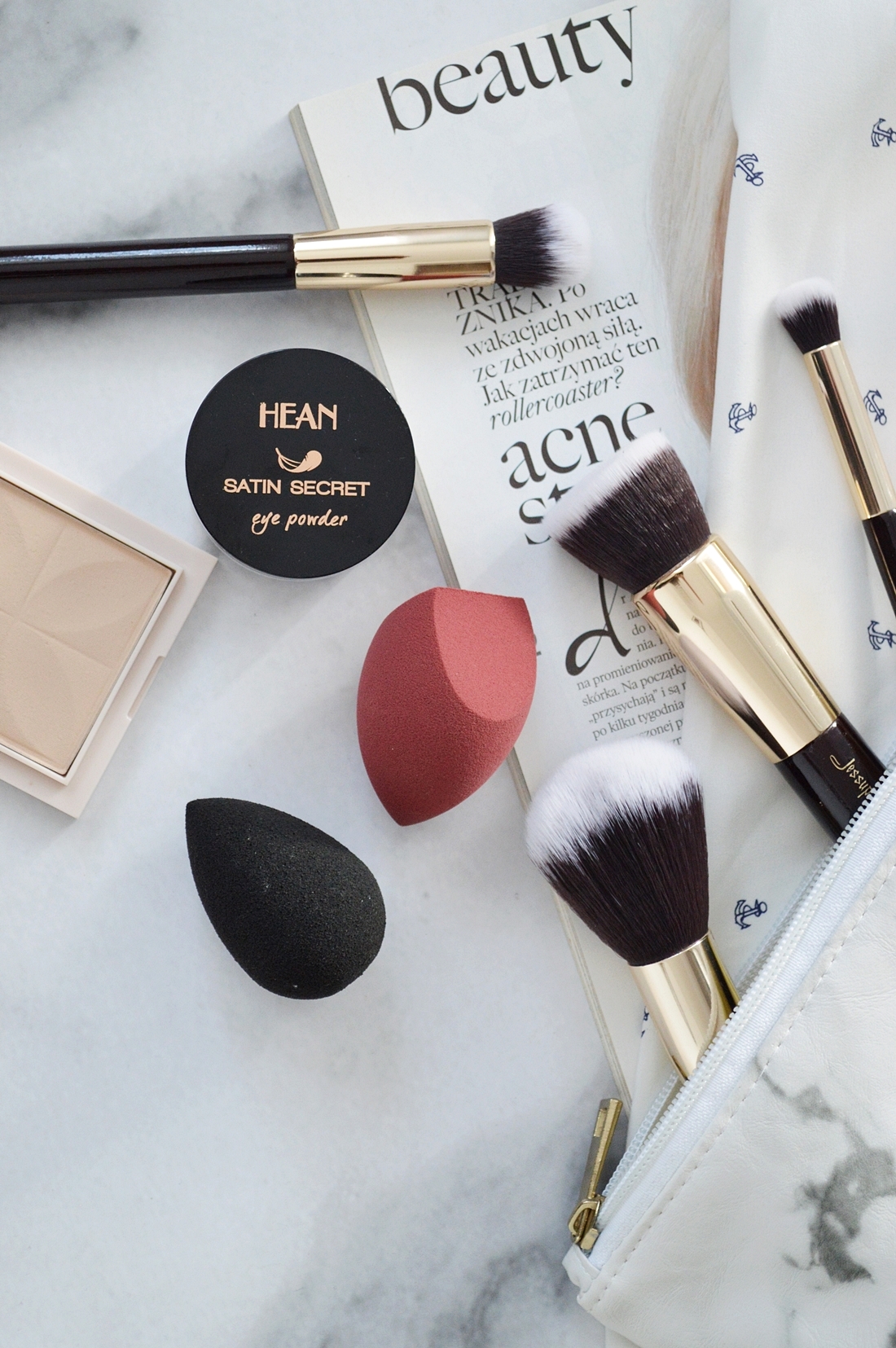 jak domyć gąbkę do makijażu Puderek.com.pl